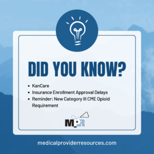 did you know, medical provider resources