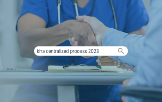 kha centralized credentialing process 2023